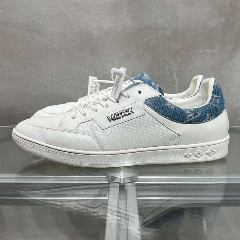 97新 Louis Vuitton/路易威登 LV 老花休閒板鞋 尺碼/UK8 /42碼-2