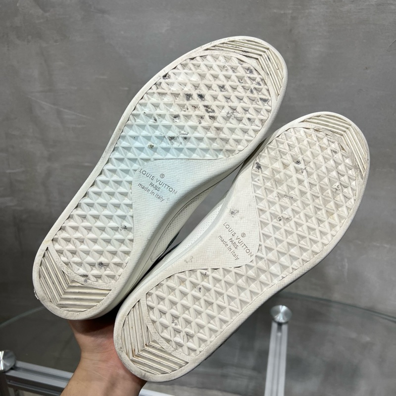 97新 Louis Vuitton/路易威登 LV 老花休閒板鞋 尺碼/UK8 /42碼-7