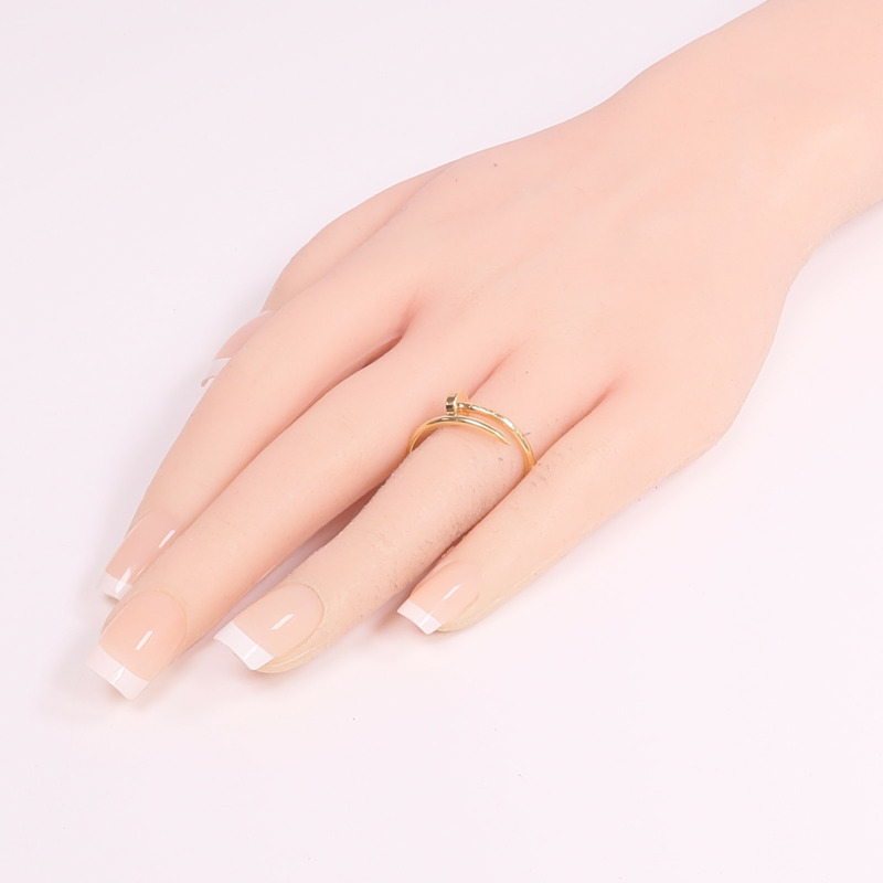 CARTIER 18K玫瑰金Juste Un Clou Ring戒指-7