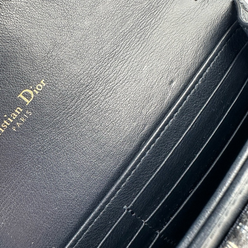 #超值 Dior 鏈條包 Woc 老花 緹花圖騰 經典款-7