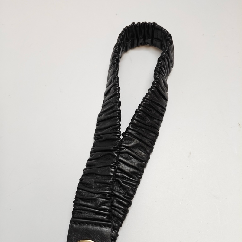 Chanel/香奈兒 銀色字母肥腸腰帶 75碼 閒置成色-1