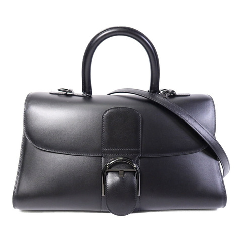 Delvaux 牛皮皮革Brillant East West手挽肩背兩用袋