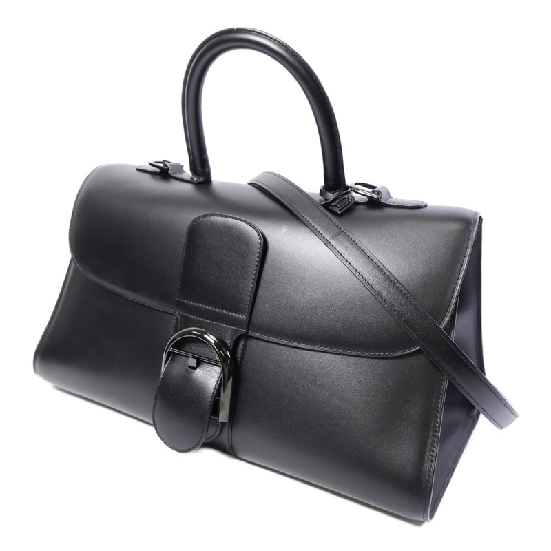 Delvaux 牛皮皮革Brillant East West手挽肩背兩用袋-2