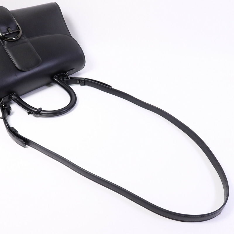 Delvaux 牛皮皮革Brillant East West手挽肩背兩用袋-9