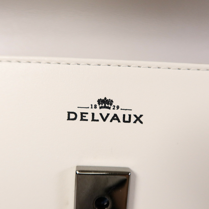 Delvaux 牛皮皮革Tempete MM手挽肩背兩用袋-5