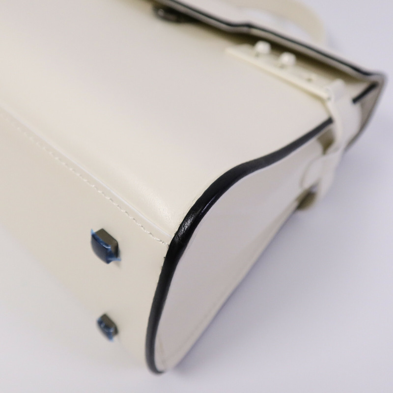 Delvaux 牛皮皮革Tempete MM手挽肩背兩用袋-9