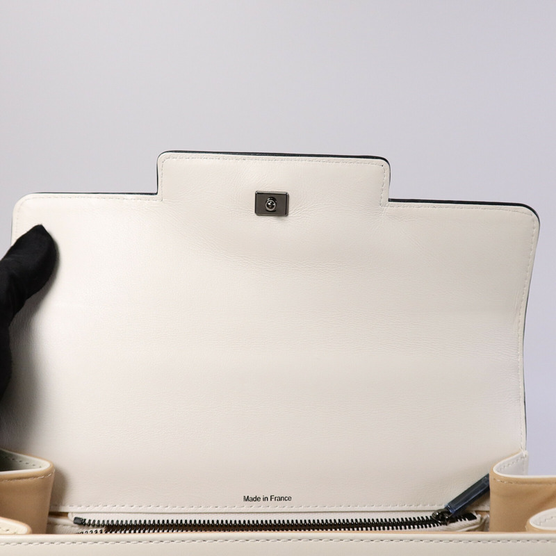 Delvaux 牛皮皮革Tempete MM手挽肩背兩用袋-13