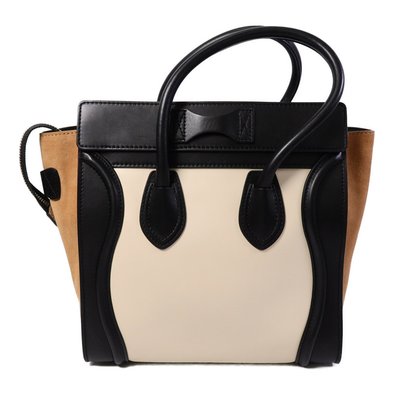 CELINE 牛皮皮革Micro Luggage手挽袋-1