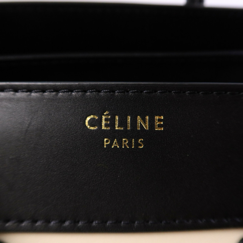 CELINE 牛皮皮革Micro Luggage手挽袋-5