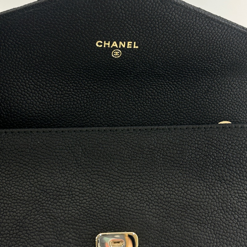 CHANEL A84409 Coil COCO 古巴系列扣式長夾-3