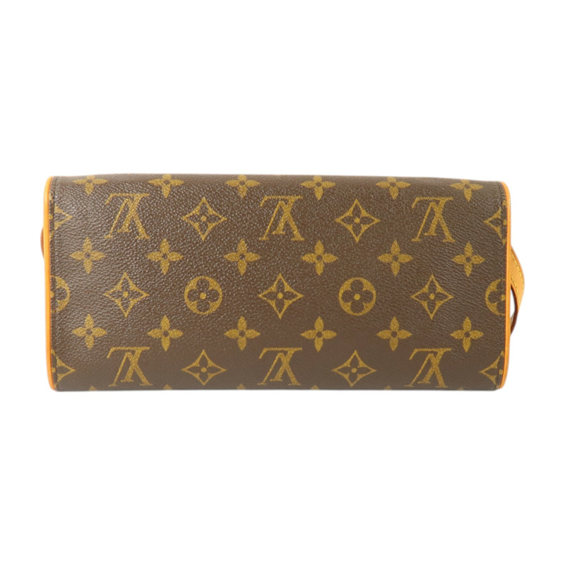 LOUIS VUITTON Monogram Pochette Twin GM金扣肩背袋-1