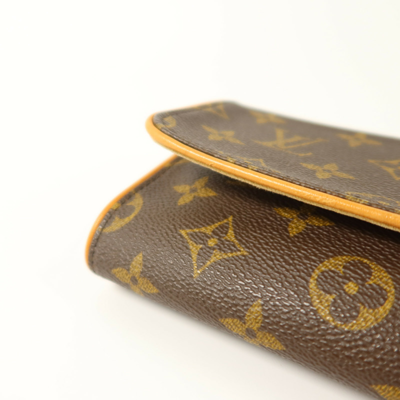 LOUIS VUITTON Monogram Pochette Twin GM金扣肩背袋-7