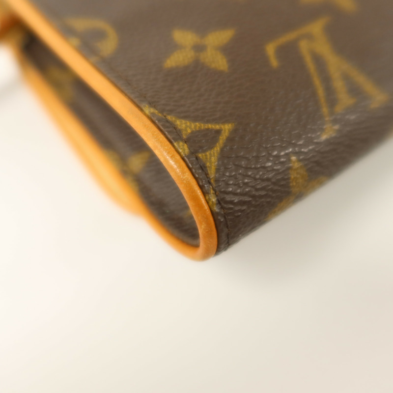 LOUIS VUITTON Monogram Pochette Twin GM金扣肩背袋-12