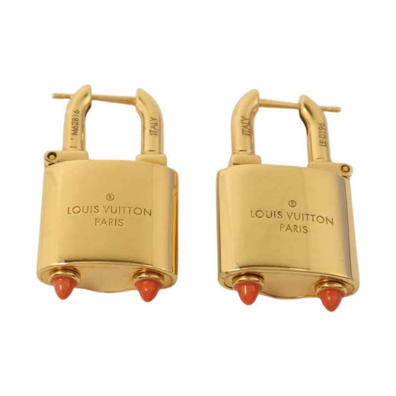 LOUIS VUITTON 金屬Lock Me Earrings耳環-2