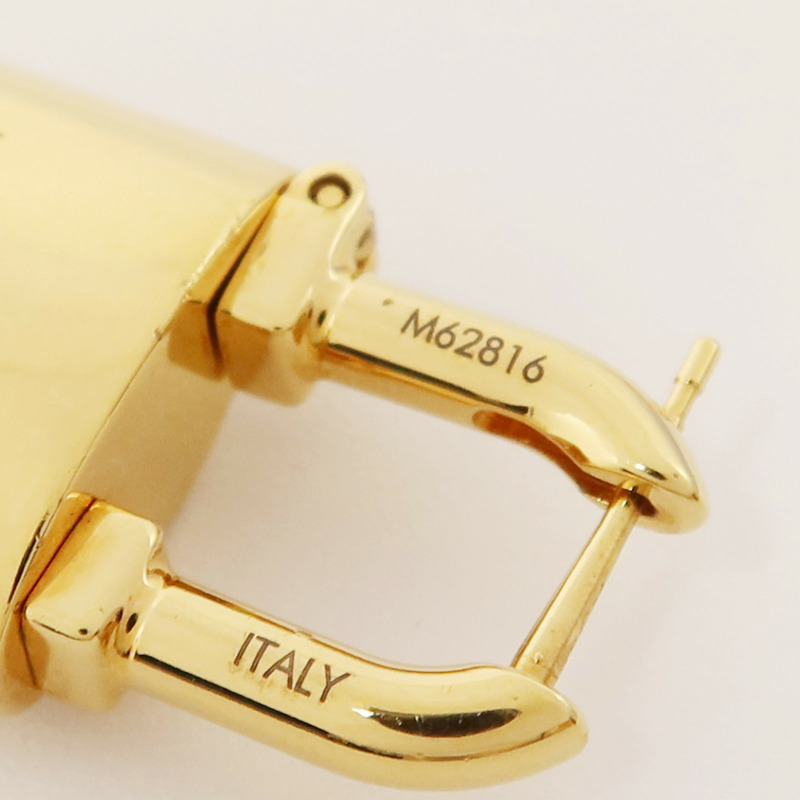 LOUIS VUITTON 金屬Lock Me Earrings耳環-5