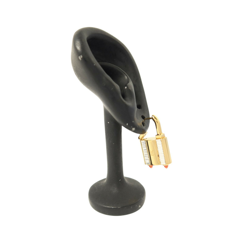 LOUIS VUITTON 金屬Lock Me Earrings耳環-7