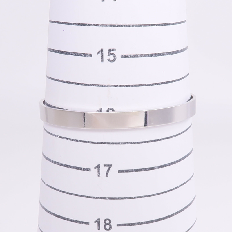 HERMES 18K白金Collier de Chien PM Bracelet鑽石手鐲-10