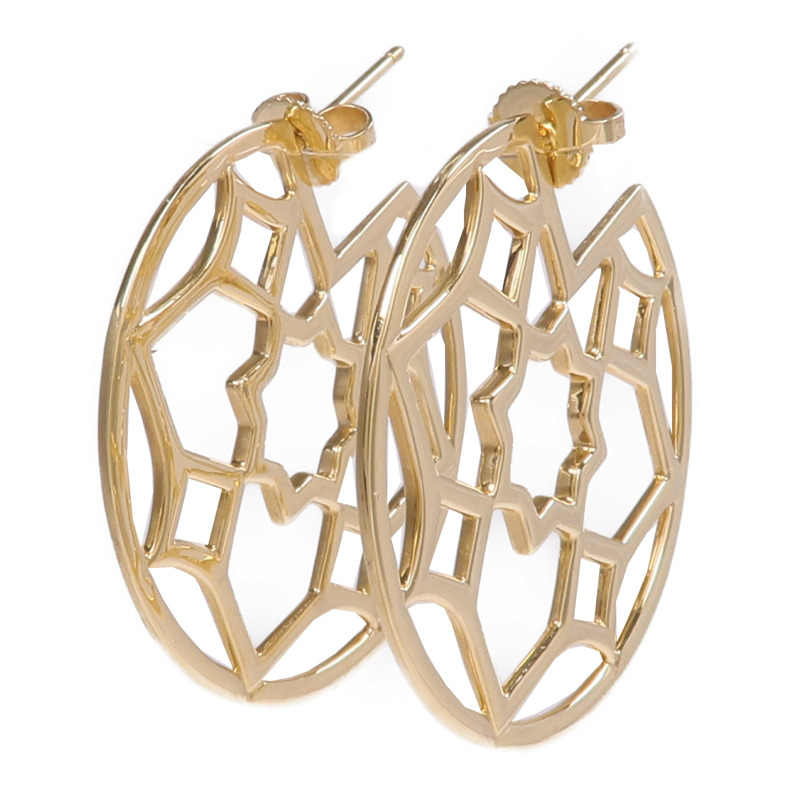 TIFFANY＆CO 18K黃金Marrakesh Zellige Earrings耳環-1