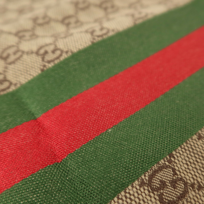 GUCCI 羊毛/絲質Scarf 180x37cm絲巾-11