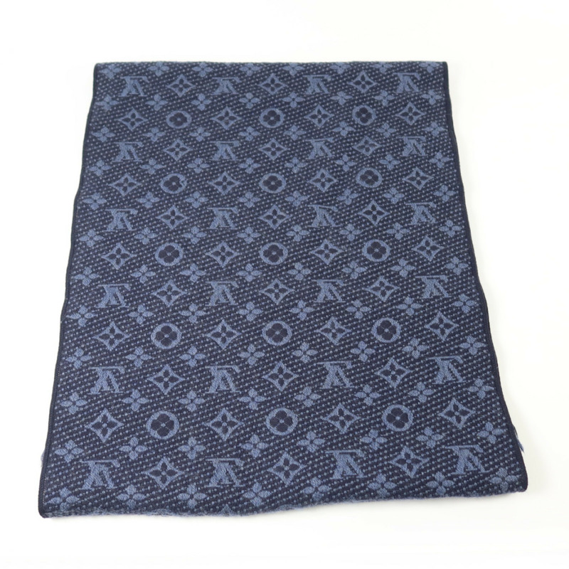 LOUIS VUITTON 羊毛Monogram Classic 172x38圍巾-3