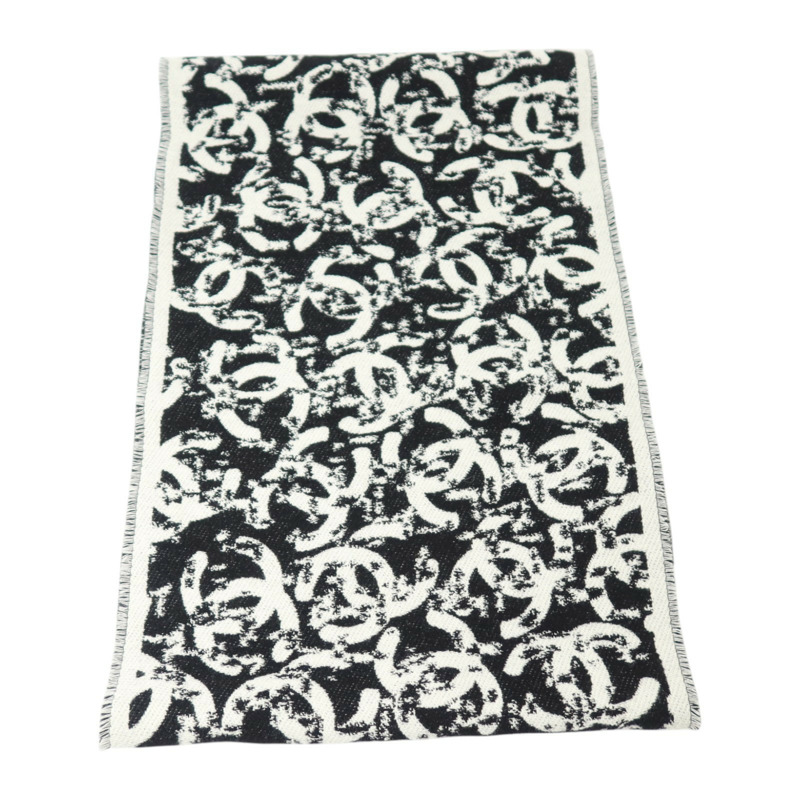 CHANEL 羊毛/羊絨Scarf 182cmX33圍巾-3