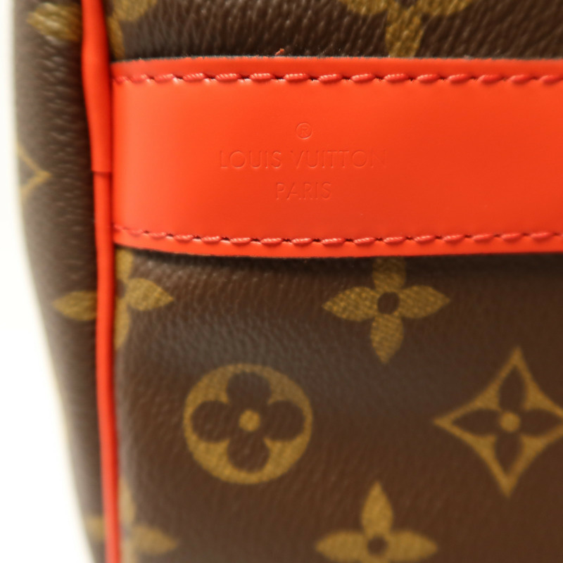LOUIS VUITTON Monogram Keepall 50 Bandoulie金扣手挽肩背兩用袋-5