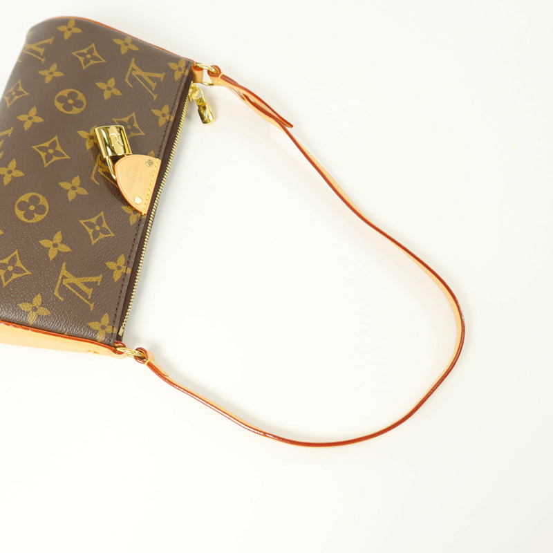 LOUIS VUITTON Monogram Porchette Tirette金扣肩背袋-7