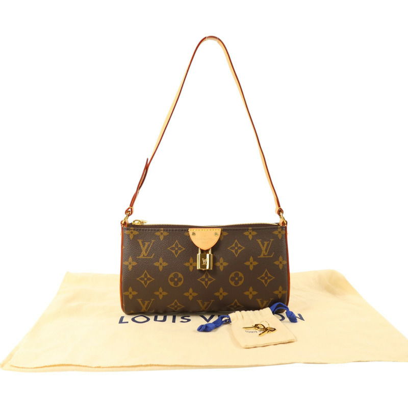 LOUIS VUITTON Monogram Porchette Tirette金扣肩背袋-9