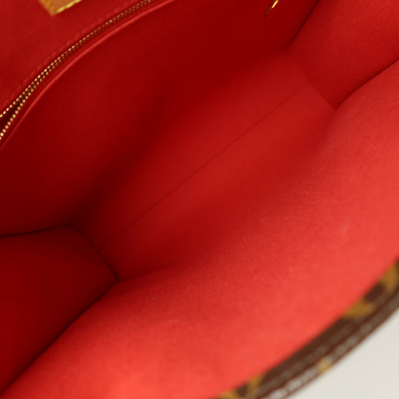 LOUIS VUITTON Monogram Sac Plat PM金扣手挽肩背兩用袋-4