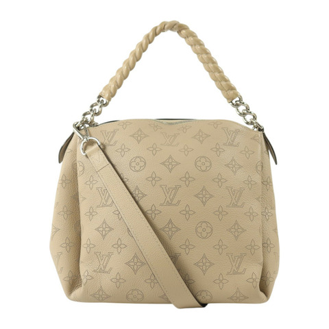 LOUIS VUITTON Mahina Babylon Chain BB銀扣手挽肩背兩用袋