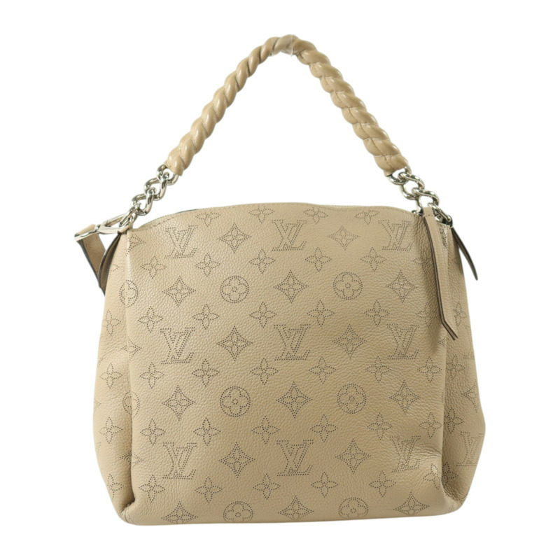 LOUIS VUITTON Mahina Babylon Chain BB銀扣手挽肩背兩用袋-1