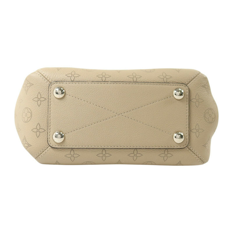 LOUIS VUITTON Mahina Babylon Chain BB銀扣手挽肩背兩用袋-3