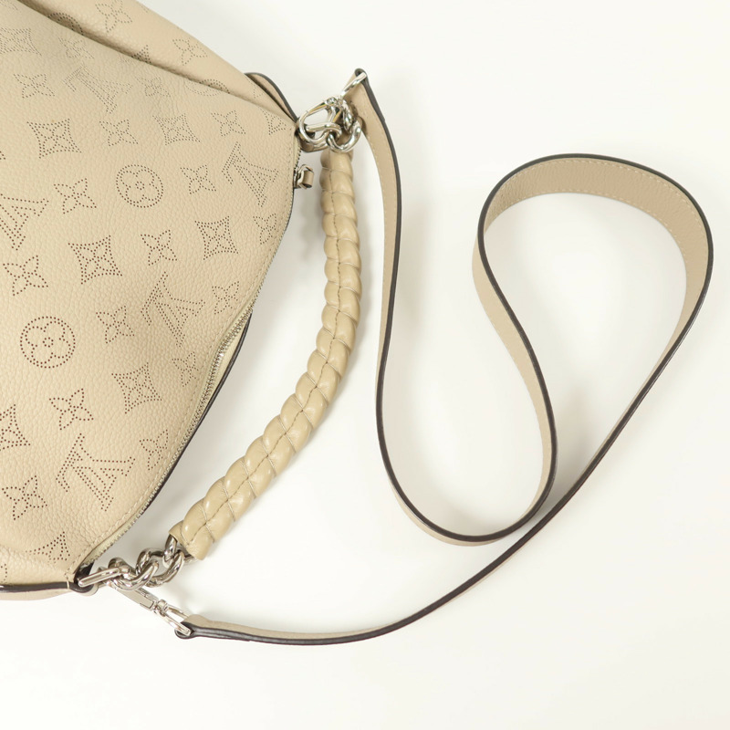 LOUIS VUITTON Mahina Babylon Chain BB銀扣手挽肩背兩用袋-7