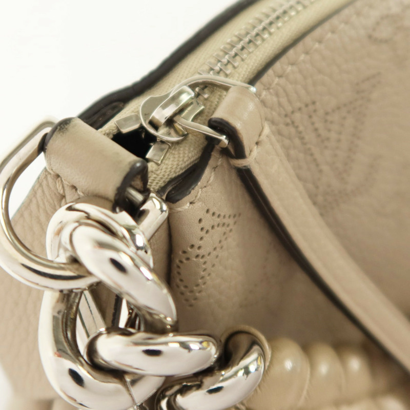 LOUIS VUITTON Mahina Babylon Chain BB銀扣手挽肩背兩用袋-8
