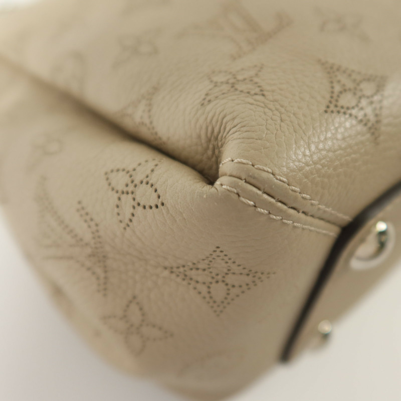 LOUIS VUITTON Mahina Babylon Chain BB銀扣手挽肩背兩用袋-12