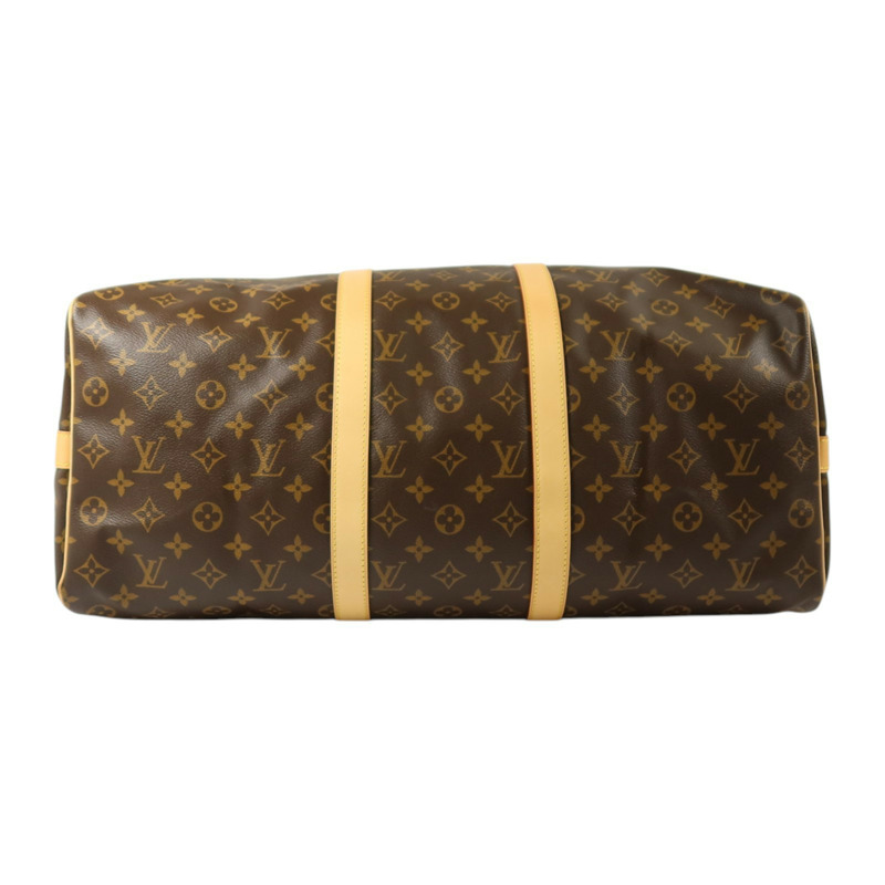 LOUIS VUITTON Monogram Keepall 50 Bandoulie金扣手挽肩背兩用袋-3