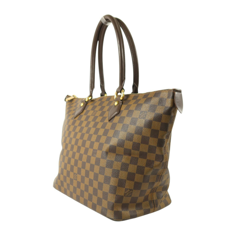 LOUIS VUITTON Damier Saleya MM金扣肩背袋-2