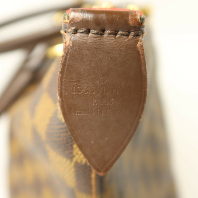 LOUIS VUITTON Damier Saleya MM金扣肩背袋-5