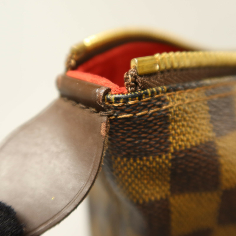 LOUIS VUITTON Damier Saleya MM金扣肩背袋-14