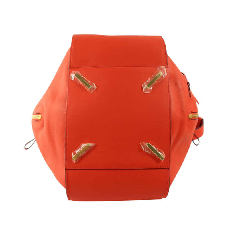 LOEWE 牛皮皮革Hammock金扣手挽肩背兩用袋-3