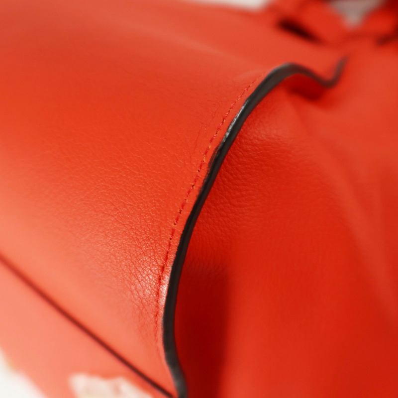 LOEWE 牛皮皮革Hammock金扣手挽肩背兩用袋-11