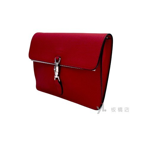Y1970-GUCCI Jackie1961紅牛皮下蓋斜背包364435-2