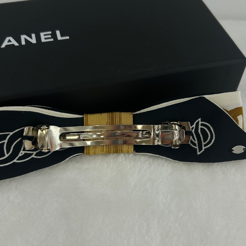 Chanel AA9400 絲綢蝴蝶結髮-2