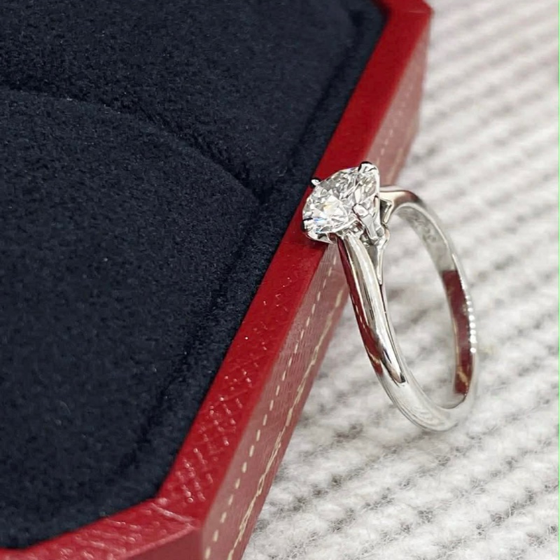 Cartier SOLITAIRE 0.31CT鑽戒-2