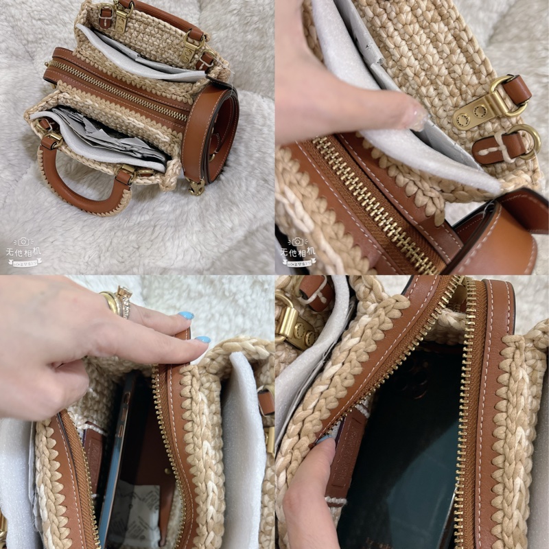 未使用coach Rogue 20針織🧶毛線系列三用包（原價25800元）-13