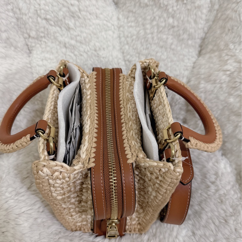 未使用coach Rogue 20針織🧶毛線系列三用包（原價25800元）-16
