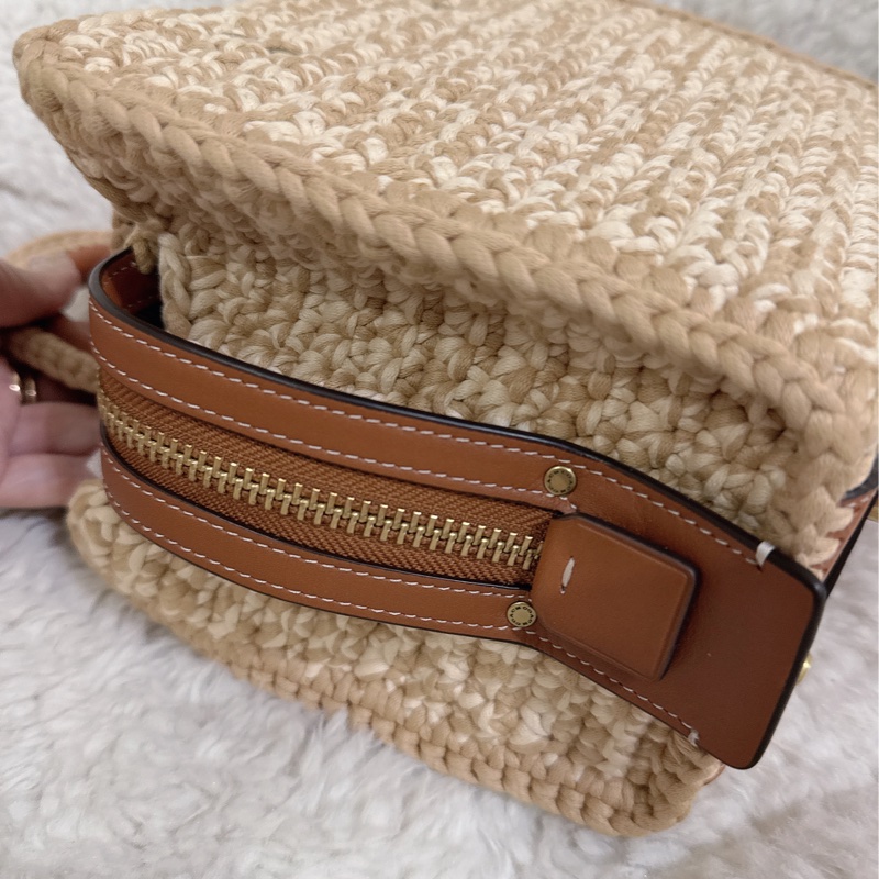 未使用coach Rogue 20針織🧶毛線系列三用包（原價25800元）-39
