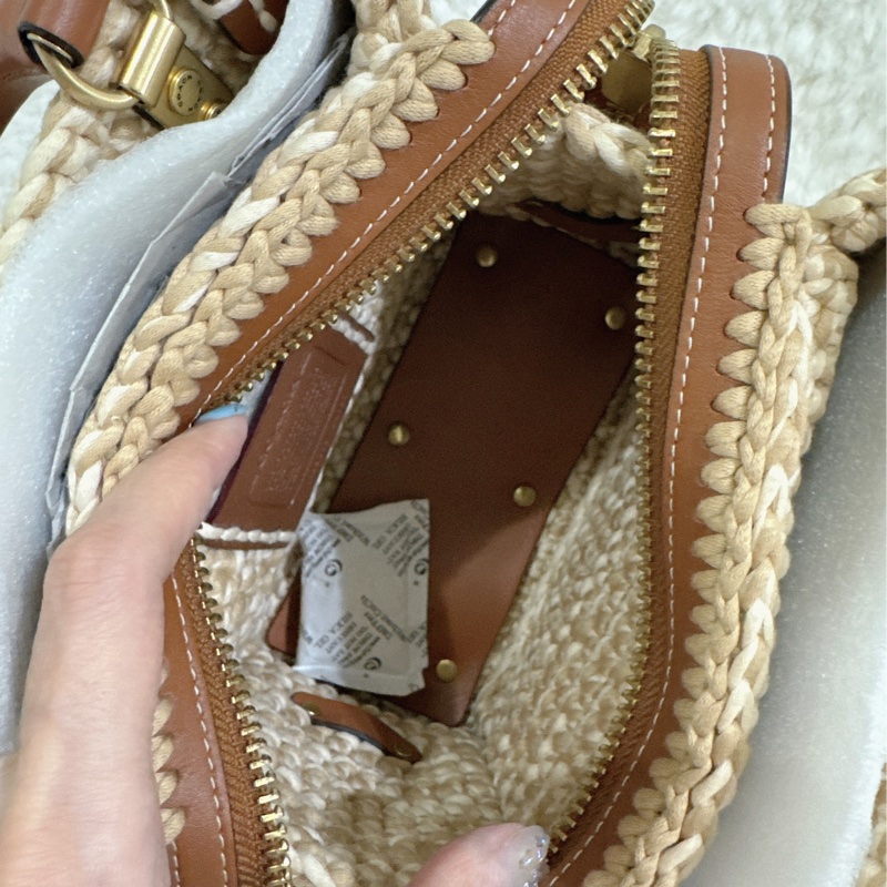 未使用coach Rogue 20針織🧶毛線系列三用包（原價25800元）-46