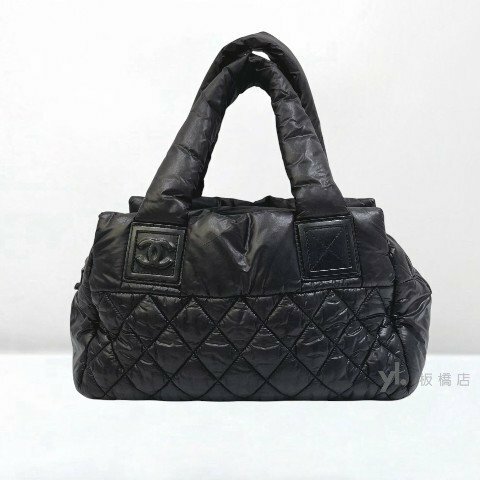 Y1990-CHANEL 黑色羽絨小號空氣包A48619