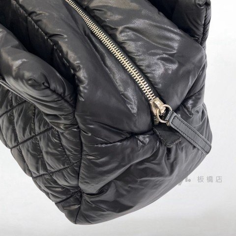 Y1990-CHANEL 黑色羽絨小號空氣包A48619-9